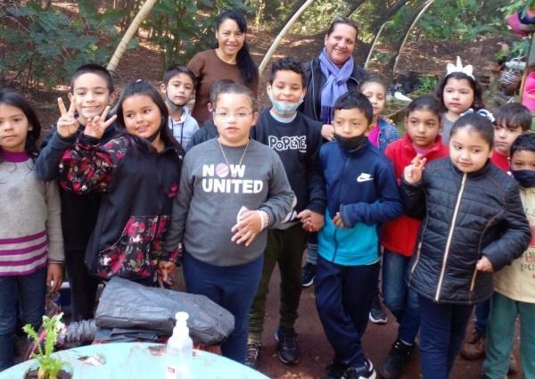 Horto Florestal recebe visita de alunos da EMEF Intendente Vasconcelos Pinto