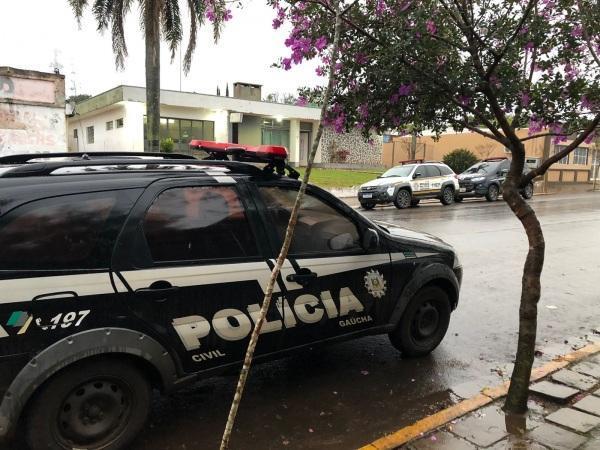 Operação é deflagrada em Santa Bárbara do Sul e na Penitenciária de Ijuí
