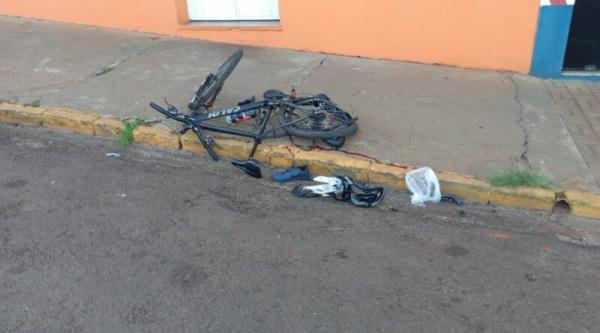 Ciclista morre após ser atropelado por carro em Panambi