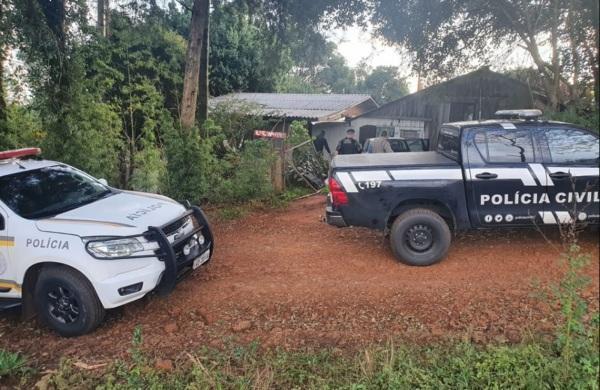 Polícia Civil e brigada prendem homem no interior de Panambi