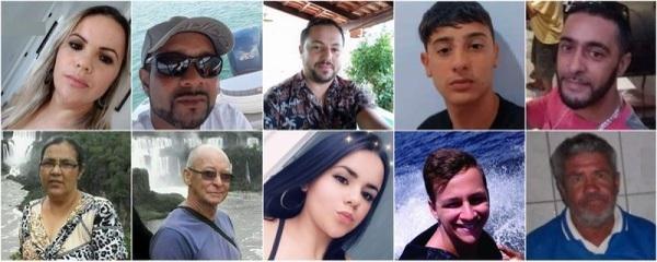 Identificadas as vítimas do desabamento em Capitólio em Minas Gerais