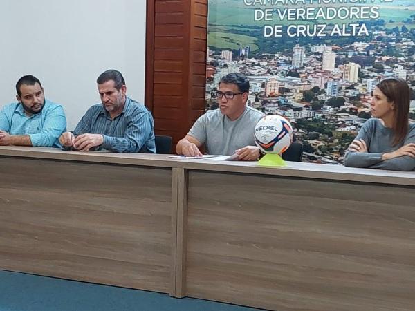 Lançamento das atividades do futebol amador de Cruz Alta 2022