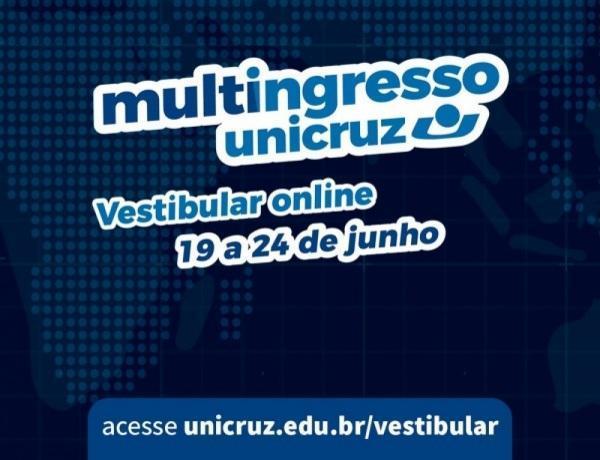 Prazo de inscrição para o Vestibular 2022/2 da Unicruz termina nesta sexta