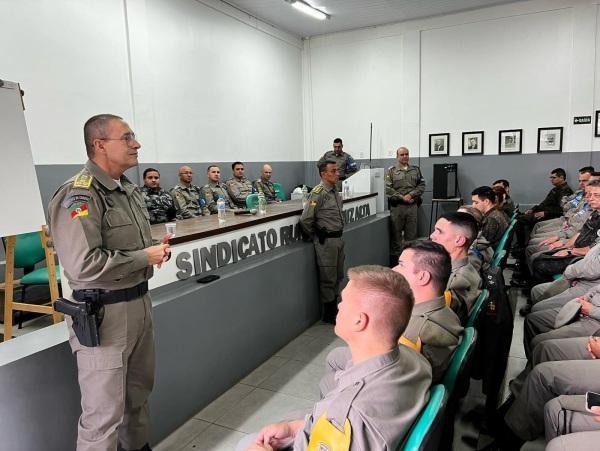 Comandante-Geral da Brigada Militar participou da formatura em Cruz Alta