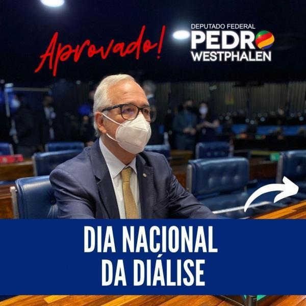 Dr. Pedro cria Projeto de Lei que institui o Dia Nacional da Diálise