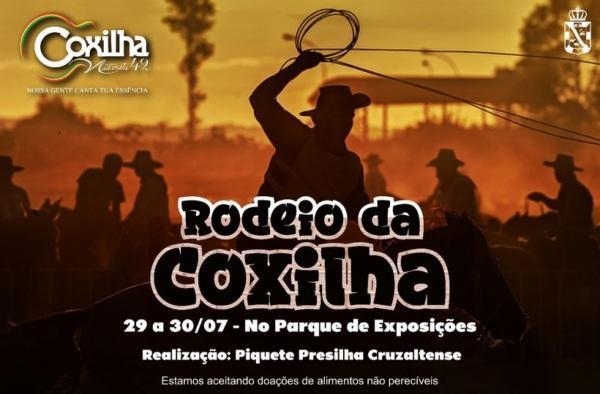 Rodeio da Coxilha inicia nesta sexta-feira no Parque de Exposições
