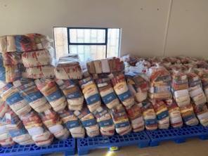 HSVP recebe doação de alimentos através de ação solidária da SLC Máquinas