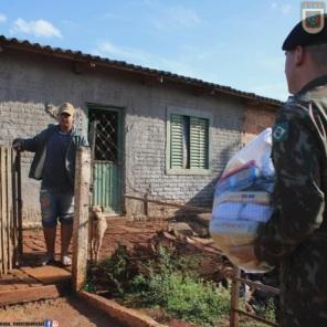 Campanha Sargento Aluno Solidário arrecada mais de 4,5 toneladas de alimentos