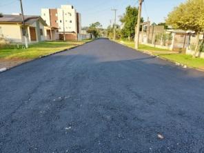 Inicio das obras de pavimentação asfalticas em ruas no Bairro Brum II 