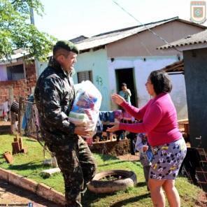 EASA doa mais de quatro toneladas para bairros e entidades de Cruz Alta