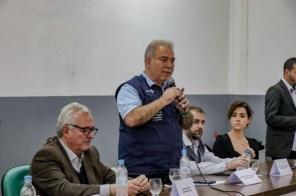 Ministro da Saúde Marcelo Queiroga esteve em Cruz Alta no sábado