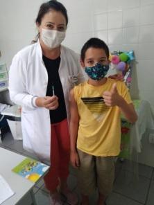 Cruz Alta segue vacinando crianças de 11 anos completos sem comorbidades 