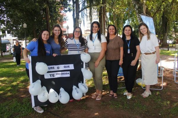 Programação na praça encerrou as atividades do Janeiro Branco em Cruz Alta