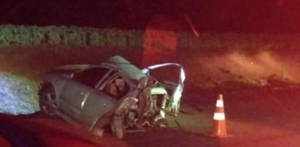 Grave acidente de trânsito na noite da segunda na BR 158 em Cruz Alta