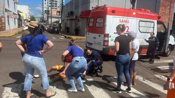 Acidente na Venâncio Aires.
