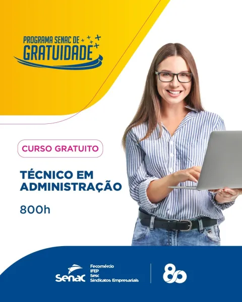 Senac Cruz Alta abre inscrições para curso técnico gratuito