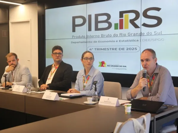 PIB do RS cresce 0,9% em 2025, apesar dos impactos da estiagem