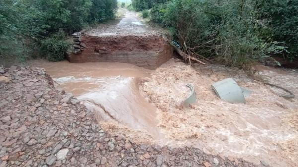 Cruz Alta tem transtornos com alagamentos devido a chuva desta quarta-feira 