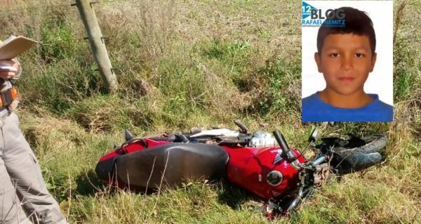 Adolescente cruz-altense morre em acidente de trânsito em Capão do Cipó