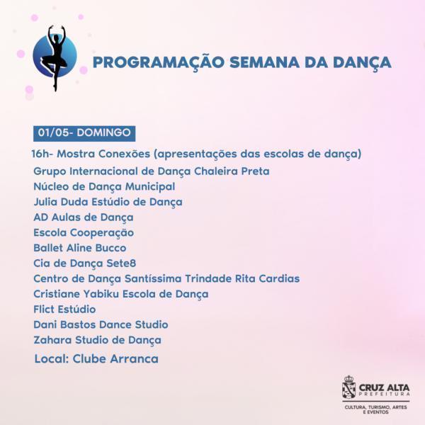 Mostra Conexões no Clube Arranca nesta tarde encerra a semana da dança 
