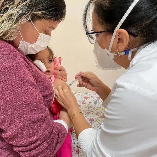 741 doses foram aplicadas no dia D de vacinação contra a gripe e sarampo 