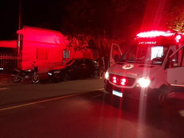 Acidente de trânsito na noite de domingo em Cruz Alta 