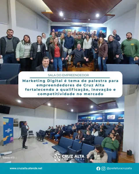 Programa Caminhos do Sucesso reúne 55 empreendedores em Cruz Alta