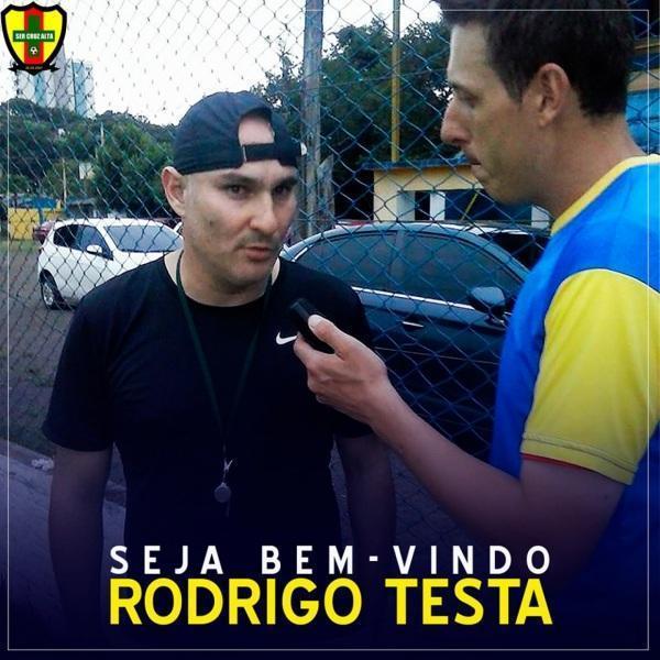 Rodrigo Testa é o novo técnico da SER Cruz Alta