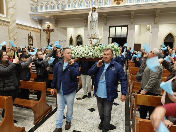 ROMARIA DE FÁTIMA: Novena começou nesta sexta com bom público na Catedral