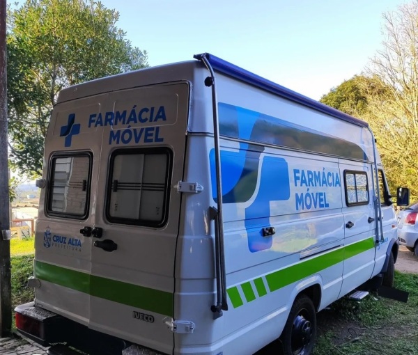 Farmácia Móvel de Cruz Alta amplia cronograma para abranger mais ESFs