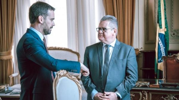 Eduardo Leite e Ranolfo Vieira Júnior dão início a governo de transição no RS