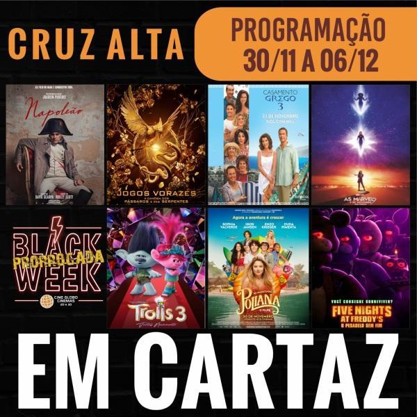 BLACK WEEK CINE GLOBO CINEMAS: ingressos pela metade do preço até quarta-feira