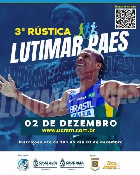 3ª Rústica Lutimar será realizada neste sábado
