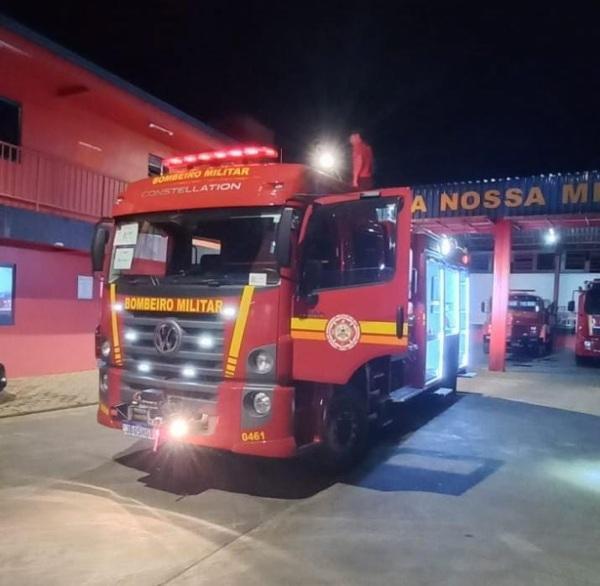 Corpo de Bombeiros de Cruz Alta recebe novo caminhão do governo do Estado