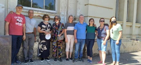 Saída da Caminhada da Fé ocorreu hoje em Cruz Alta