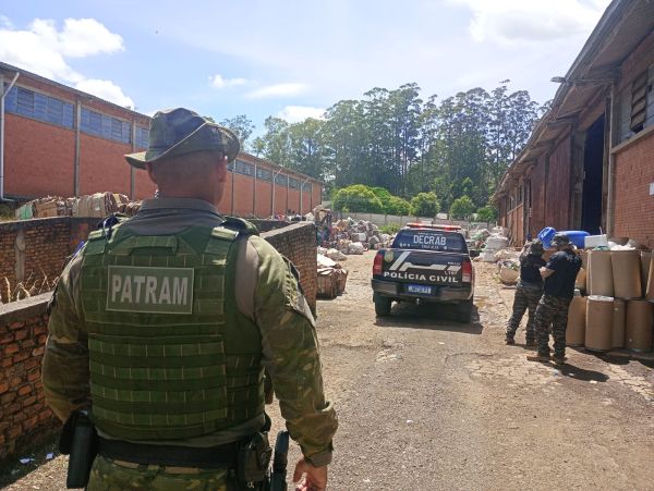 EMBALAGENS DE AGROTÓXICOS> Operação em Mormaço, Espumoso e Soledade