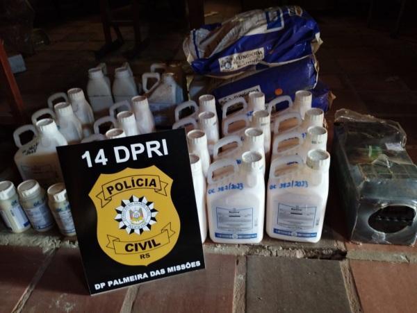 Polícia Civil de Palmeira das Missões prende homem de 30 anos na quinta-feira