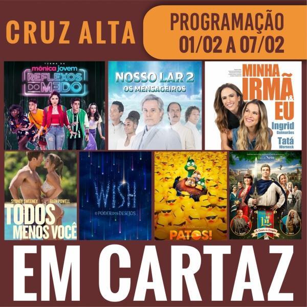 DOMINGO: Confira a programação de filmes  no Cine Globo de Cruz Alta