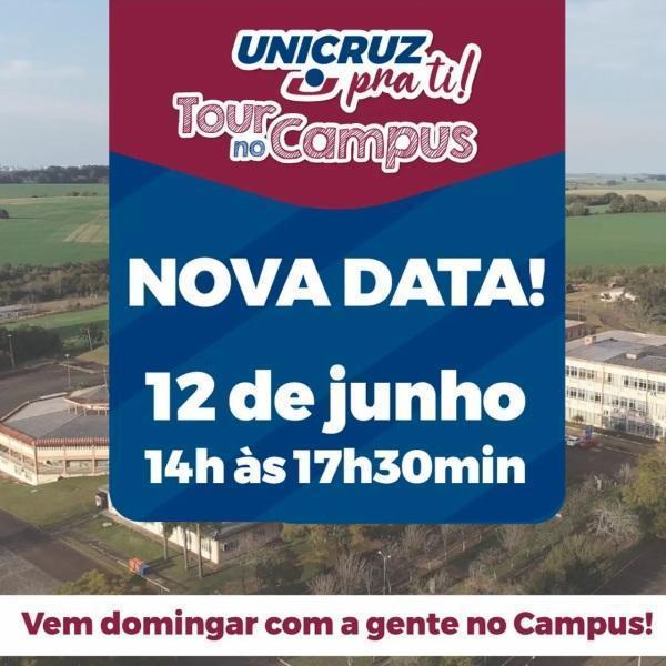 Unicruz Pra Ti é adiado para o dia 12 de junho
