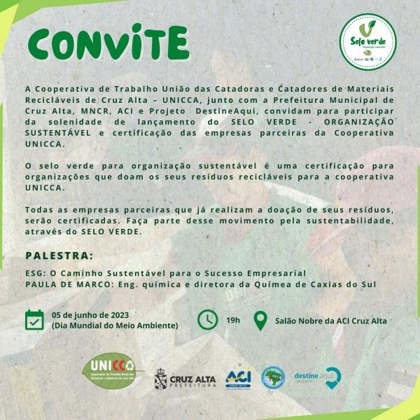 Começa hoje em Cruz Alta a semana do Meio Ambiente com várias atividades