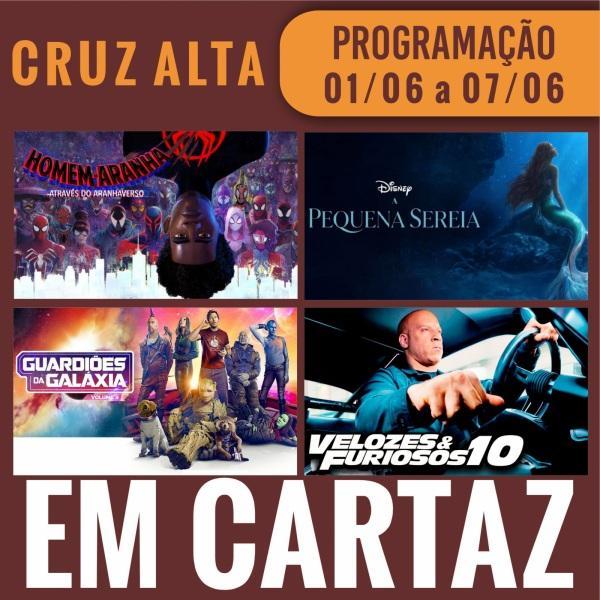 FINDI: Confira a programação de filmes em exibição no Cine Globo de Cruz Alta