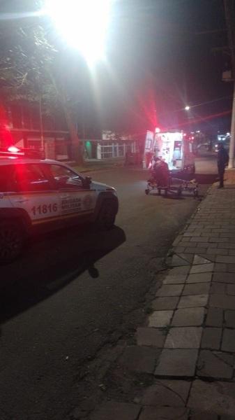 Acidente de trânsito envolveu moto no fim de semana em Cruz Alta