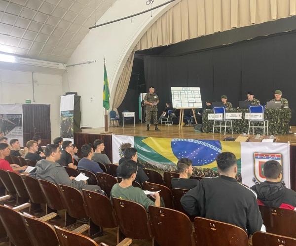 Alistados no Exército tem até sexta dia 05 para se apresentar no Annes Dias