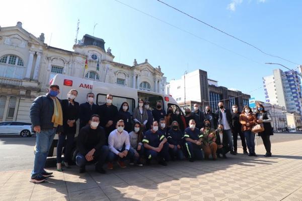 Prefeitura de Cruz Alta adquire nova ambulância