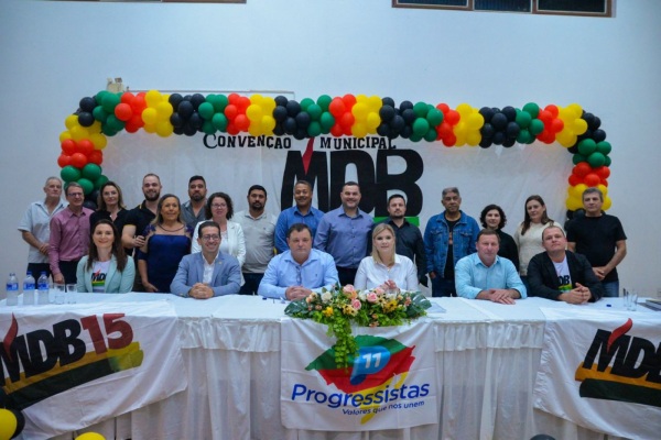 ELEIÇÕES > MDB de Pejuçara oficializa reeleição de Flaviana Brandemburg Basso