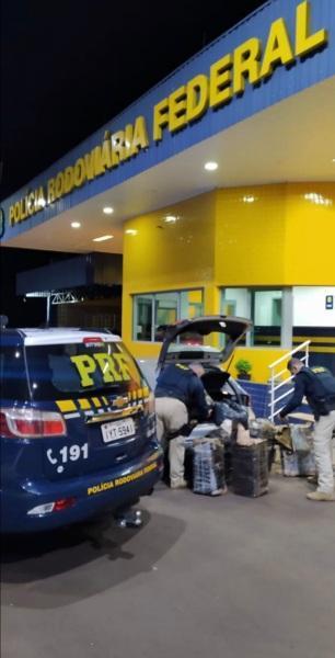 PRF prende dois homens com mais de 200 quilos de maconha e skunk em Ijuí