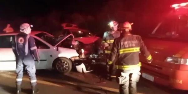 Acidente na BR 158 em Panambi envolve três veículos e resulta em feridos