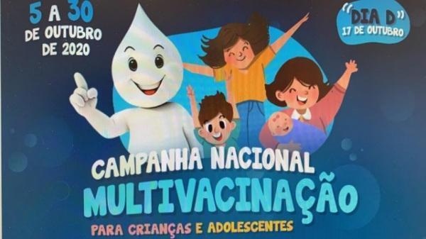 Governo lança Campanha Nacional de Multivacinação