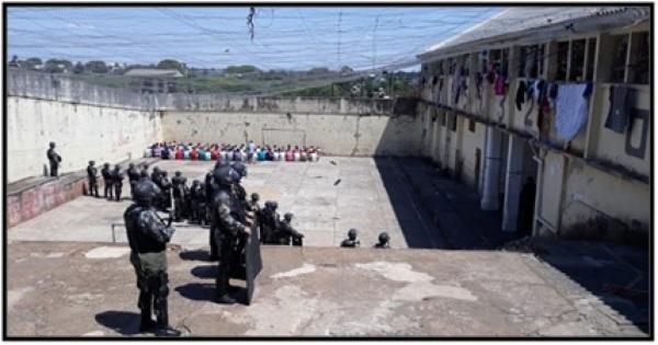 Brigada Militar e SUSEPE realizam Revista no Presídio Estadual de Cruz Alta