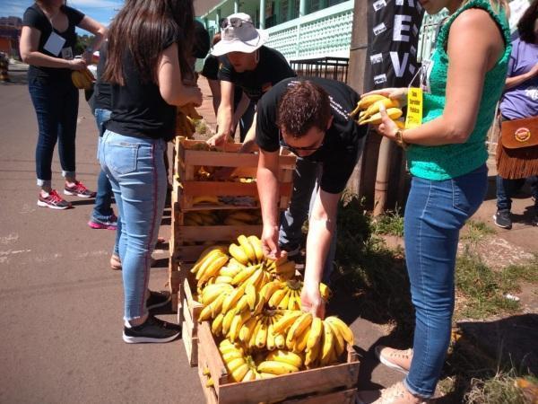Protesto em Cruz Alta